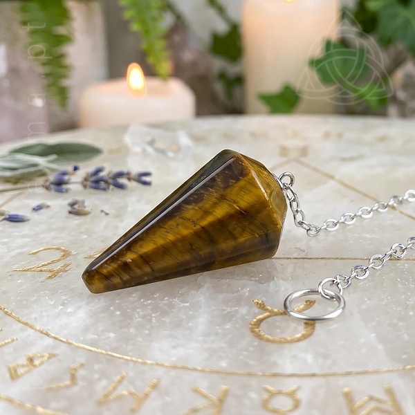 Pendulo de Olho de Tigre, Pedra, Mineral, Cristal, Olho de Tigre, Tiger Eye, img1, 600px