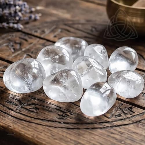 Quartzo rolado, Cristal rolado, origem Brasil, 20/30 grs, 600px