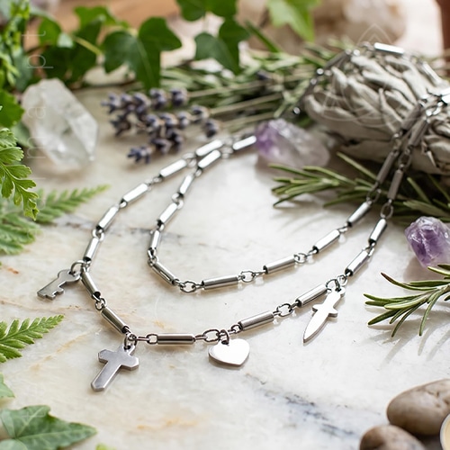 Guia de Aço das 7 Linhas, Peças tubulares, 500px