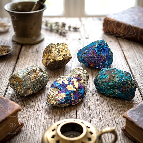 Pedra Mineral Cristal Calcopirite Calcopirita Mexicana