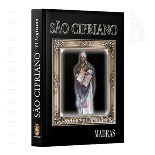 Livro de São Cipriano, O Legítimo Capa Preta, Editora Madras, ISBN 9788537002162, 600px
