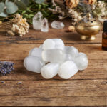 Selenite Rolada de tamanho médio, Origem Marrocos, 25 a 30mm, 500px