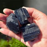 Turmalina Negra Radial em Bruto 200/250 grs, 500px