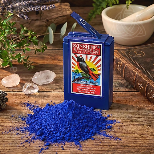 Wagi Sunshine Ultramarine Blue, anil africano, anil em pó, origem Brasil, 500px