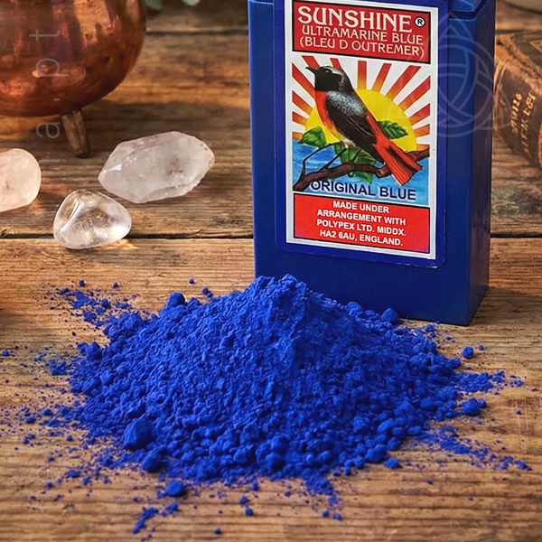 Ultramarine Blue, anil africano, anil em pó, origem Brasil, 600px