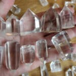 Ponta de Quartzo Polido com Base 600px