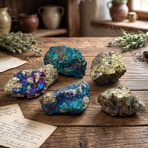 Pedra Mineral Cristal Calcopirite Calcopirita Mexicana