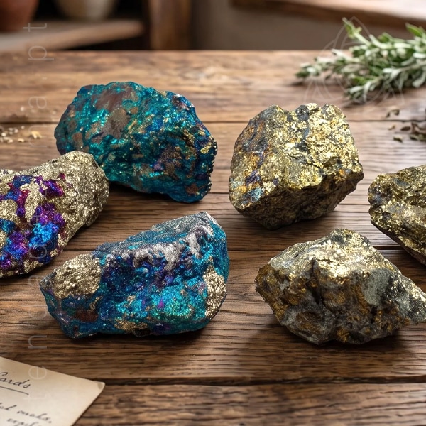 Pedra Mineral Cristal Calcopirite Calcopirita Mexicana