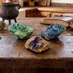 Azurita com Malaquita Bou Beker, 30 a 50 grs., 500px