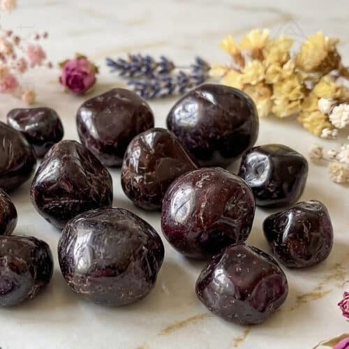 Granada genuína, peças roladas de 10/20 grs, 600px