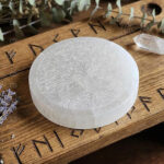 Base de Selenite Arvore da Vida com 8cm de diametro, origem: Marrocos, 500px