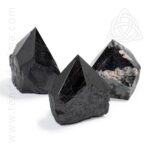 Ponta de Turmalina Negra Semi Polida 30/50 500px