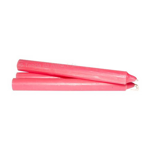 Velas Palito 20x20 Rosa