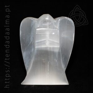 Anjo em Selenite - 10 cm