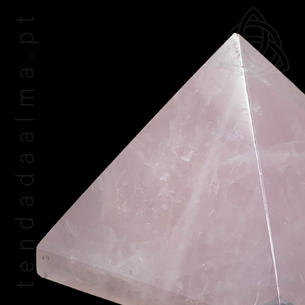 Piramide de Quartzo Rosa Brasil 100/150