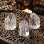 Canalizador de Quartzo Cristal Rocha, 50 a 100 grs, polido, 500px