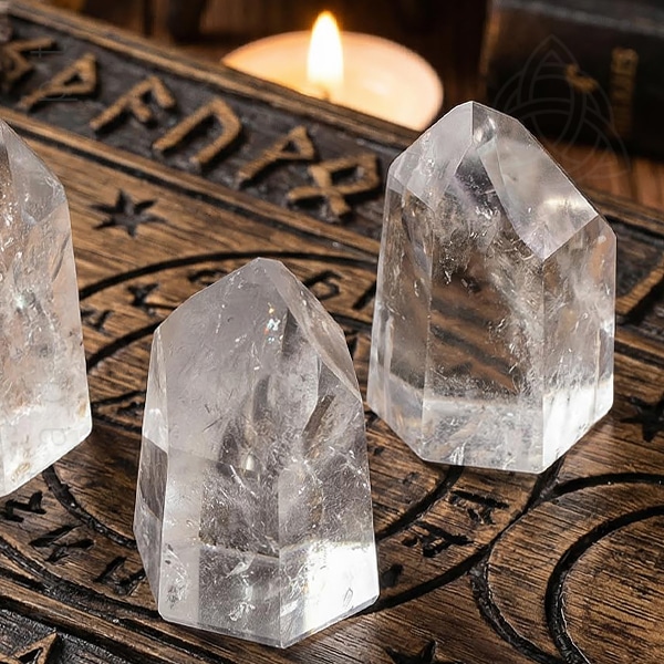 Canalizador de Quartzo Rocha Polido 50grs