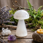 Cogumelo de Selenite, 10/12 cm, origem Marrocos, img2, 500px