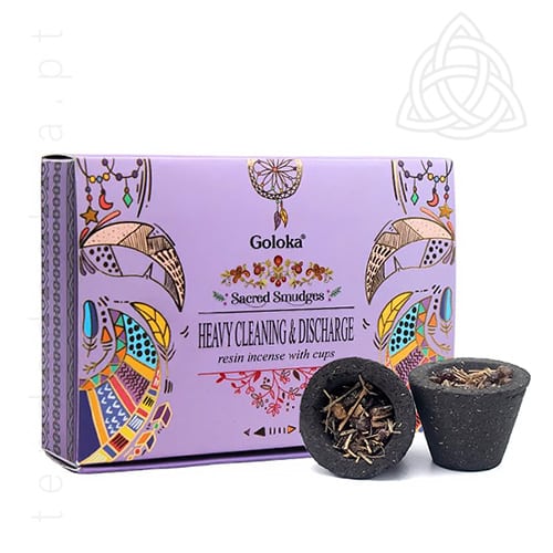 Copos Misticos de Defumacao, Esotericos de Carvao e Resina, Heavy Cleansing and Discharge, Limpeza e Descarrego Forte, 500px