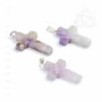 Cruz de Ametista Chevron feita artesanalmente no Brasil, 500px