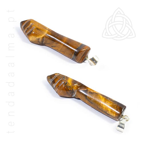 Figa de Olho de Tigre feita artesanalmente no Brasil, 500px