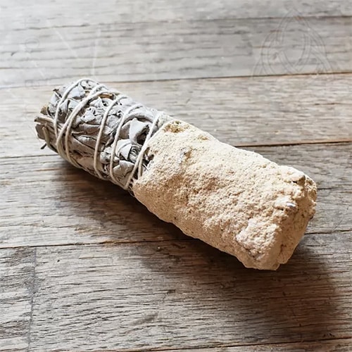 Tocha de Salvia Branca com Copal, Tocha Xamanica, 500ps
