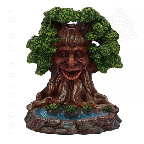 Incensario de Refluxo, Anciao da Floresta, Green Man, Ember, Nemesis Now, 500px