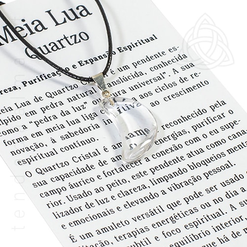 Fio com Meia Lua de Quartzo, Brasil, 20/25mm, 500px