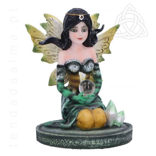 Nemesis Now, Imagem da Fada-Cristal Jade, 90mm, D6781B24, 600px