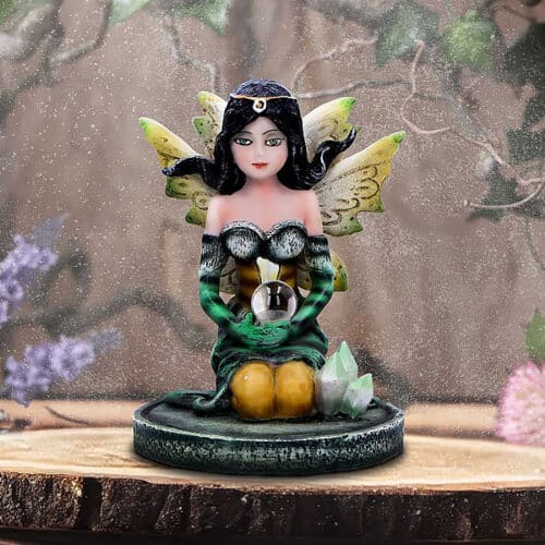 Nemesis Now, Imagem da Fada-Cristal Jade, 90mm, D6781B24, 600px