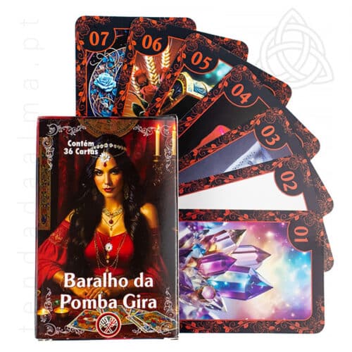 Baralho Cigano da Pomba Gira, Baralho de Tarot, Brasil, 600px