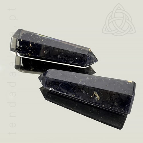 Gerador Canalizador de Orgonite com Shungita, 12 cm, 500px