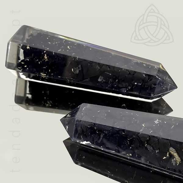 Gerador Canalizador de Orgonite com Shungita, 12 cm, 600px