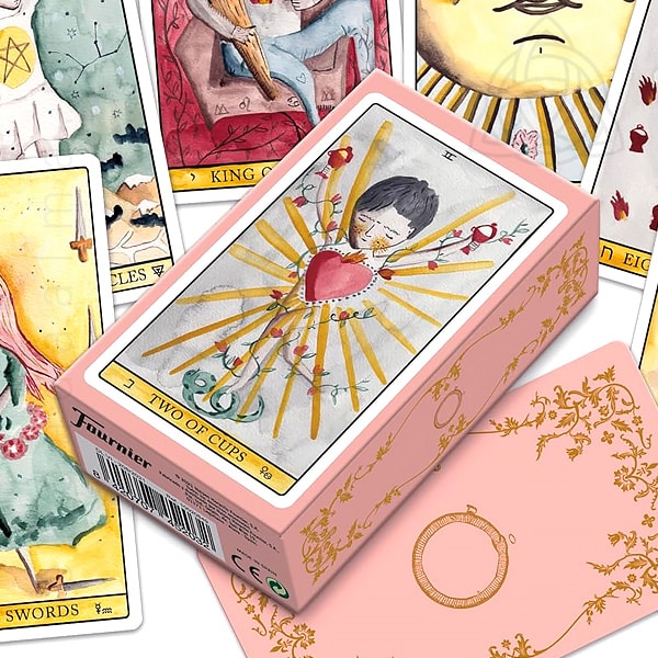 Baralho de Tarot de Luz, Fournier, 78 cartas, imagem 2, 600px