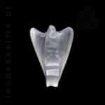 Anjo de Selenite Artesanal, Marrocos, 6 cm, 500px