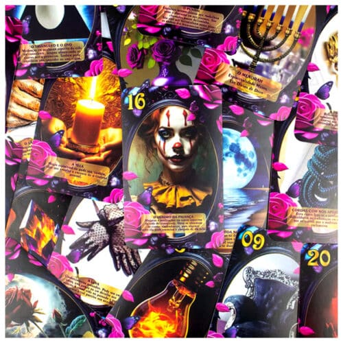 Baralho Dama da Noite, Baralho de Tarot, Brasil, 600px