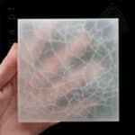 Base de Selenite Energizadora, Marrocos, Rechager Plate, Quadrada, 12cm, 500px