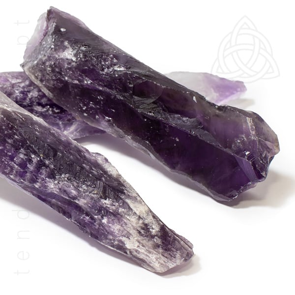 Bastao de Ametista em bruto, origem Brasil, Massivo, 100/150 grs., 600px