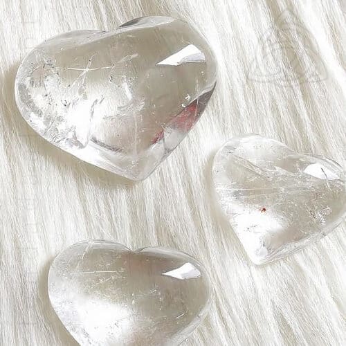 Coracao de Cristal de Quartzo Rocha, Origem Brasil, 20/30 grs, 600px