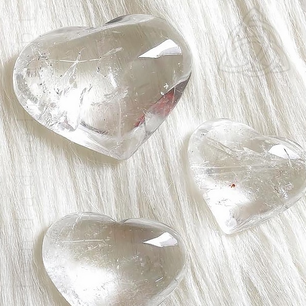 Coracao de Cristal de Quartzo Rocha, Origem Brasil, 20/30 grs, 600px