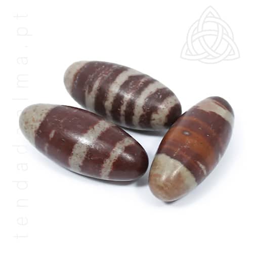 Pedra mineral, Jaspe Shiva Lingam, 70/100 grs, 500px