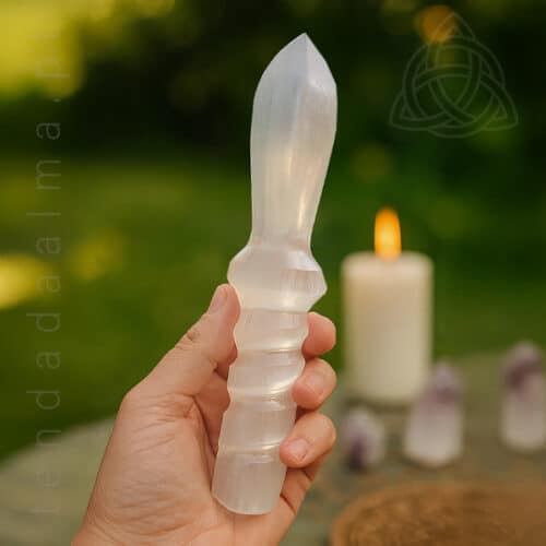 Punhal de Selenite, Origem Marrocos, 20cm, IMG2, 600px