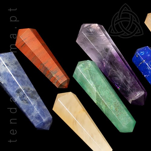 Bolsa com Biterminados dos 7 Sete Chakras, 500px