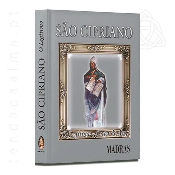 Livro de São Cipriano, O Legítimo Capa de Aço, Editora Madras, ISBN 9788537004203, 600px