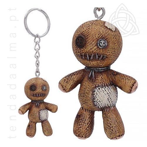 Porta-Chaves Boneco Voodoo, Resina de alta qualidade, Nemesis Now, 6cm, 500px