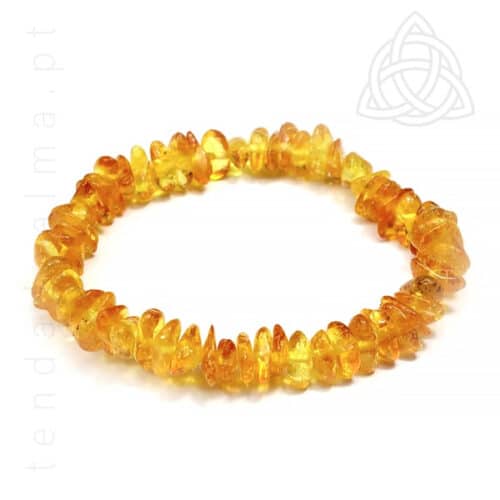 Pulseira de Ambar Mel do Baltico, Chip Infantil, 02-600px