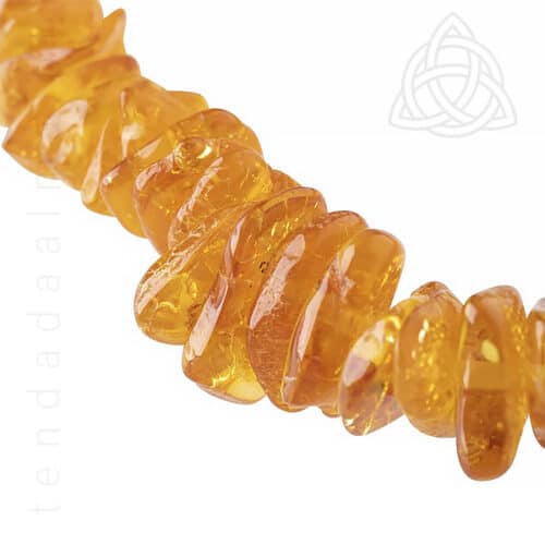 Pulseira de Ambar Mel do Baltico, Chip Infantil, 01-600px