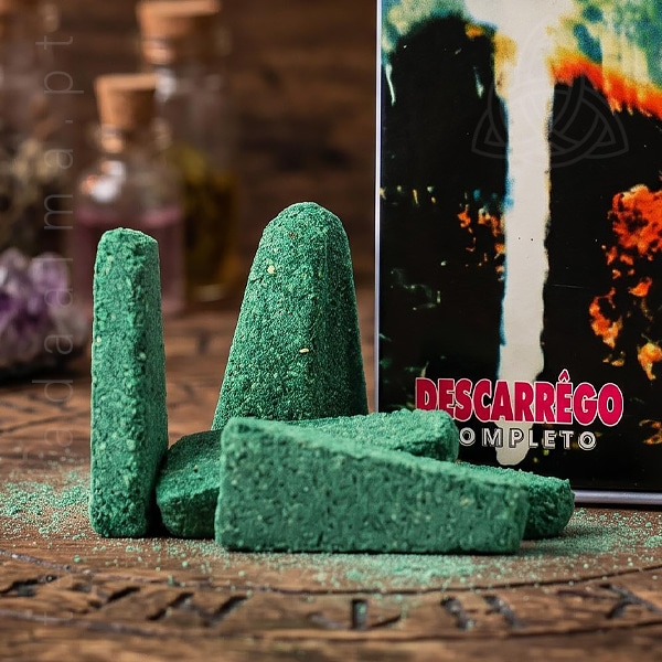 Defumador Descarrego Completo, Defumador em tabletes, Divino Sabat, Brasil