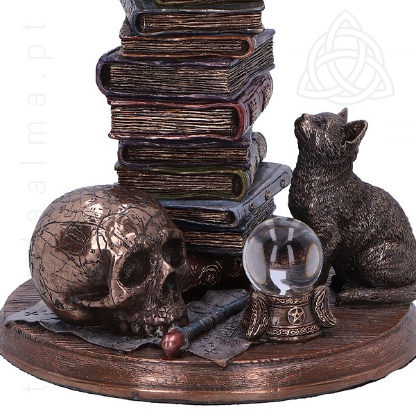 Gatinhos da Sabedoria, D6890C24, 18 cm de altura, Nemesis Now, Cute Culties, detail base, 600px