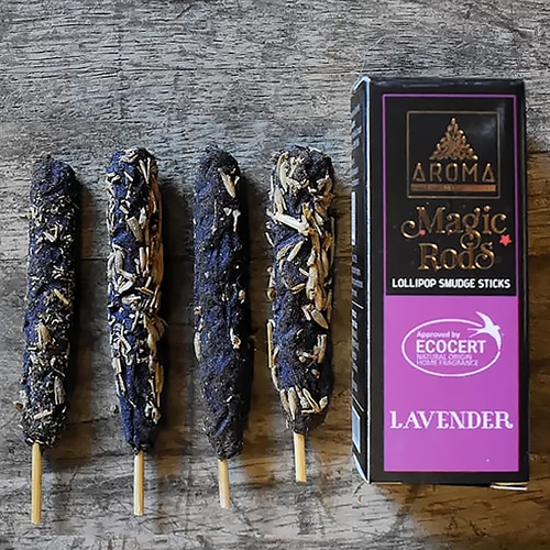 Bastoes Magicos de Lavanda, Magic Rods, Incensos Aroma, India, Artesanal, 500px